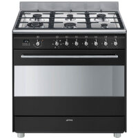 Smeg FS9608AS 90cm Classic Freestanding Dual Fuel Oven/Stove