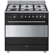 Smeg FS9608AS 90cm Classic Freestanding Dual Fuel Oven/Stove