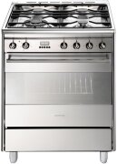 Smeg FS61XNG8 60cm Classic Aesthetic Freestanding Dual Fuel Oven/Stove