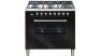 ILVE 900mm Dual-Fuel Freestanding Cooker - Gloss Black HNFF906WMP/N