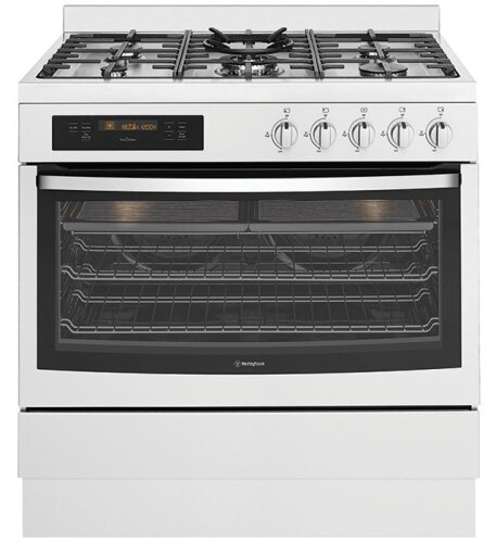 Westinghouse Pyrolytic Freestanding Dual Fuel Oven/Stove WFEP915SB