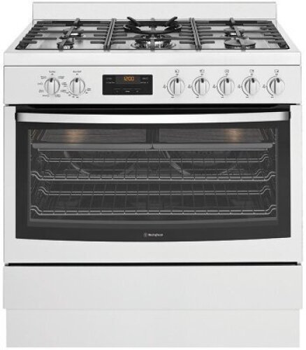 Westinghouse WFE914SB 90cm Freestanding Dual Fuel Oven/Stove - WFE914SB