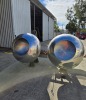 Twin Coater Drum Mixer - "SOLD"
