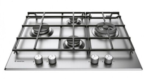 Ariston 650mm 4 Burner Gas Cooktop - Stainless Steel PK640RGHAUS