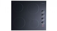 Euromaid 600mm Black Pearl Series Ceramic Cooktop CC64