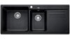 Blanco 1 1/2 Double Bowl Inset Sink with Drainer NAYA8SK5
