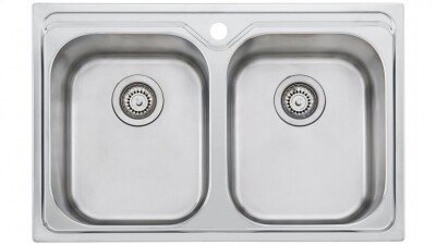 Oliveri Diaz Double Bowl Universal Sink DZ23TU1TH