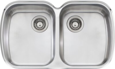 Oliveri MO70U Monet Double Bowl Undermount Sink