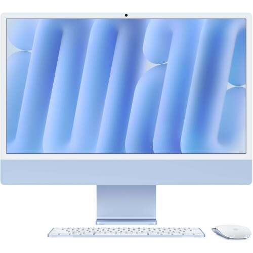 Apple iMac with Retina 4.5K Display 24-inch, M4 Chip 8-core 256GB (Blue)[2024] (New)