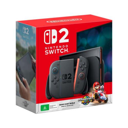 Nintendo Switch 2 Console + Mario Kart World Bundle (New)