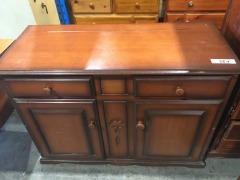 Colonial Style Timber Framed Sideboard and 4 Drawer Chest - 2