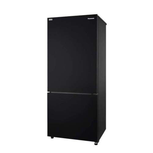 PANASONIC 380 LITRE BOTTOM MOUNT REFRIGERATOR BLACK (New)
