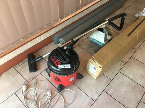 2 x IS Electric Commercial Vacuum Cleaners each with Attachments