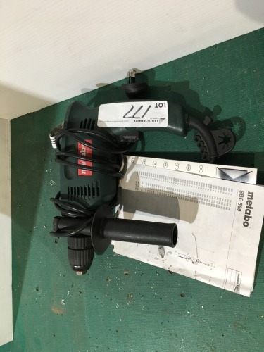 Metabo Heavy Duty Portable Electric Hammer Drill