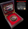 1982 Signed Larry Perkins L/Ed Silver Stunner "Bathurst Years" In Box - Limited Edition 10cm (H) x 10cm (W) (New)