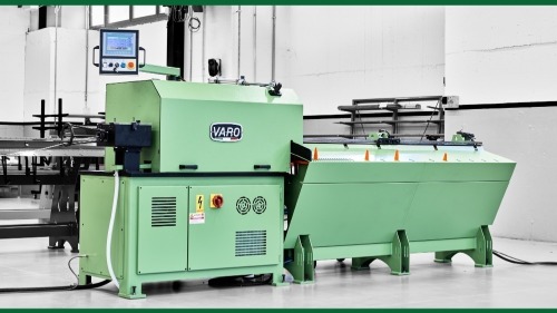 2022 Varo TRF8 CNC Wire Straightening and Cutting Machine with AM30Q Wire De-coiler ($200,000 est replacement cost)