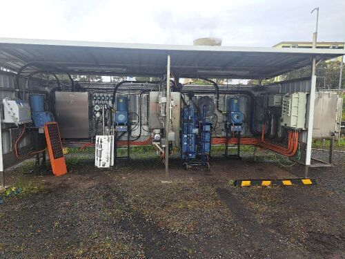 $600,000 Estimated New Cost - A Qty of Analysing Equipment & Enclosure