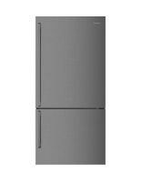 Westinghouse 528L Dark Steel Bar Handle Right Hinge Bottom Mount Fridge WBE5304BB-R