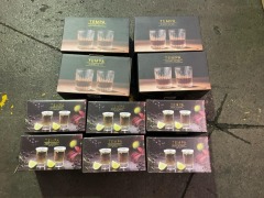 Bundle Assorted Tempa Whiskey and Shot Glasses