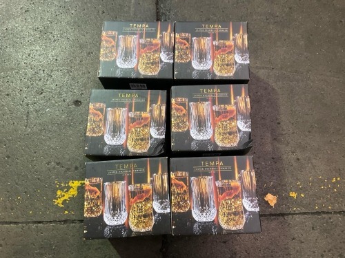 Bundle of 6 x Tempa Jasper Highball Glasses 4 packs