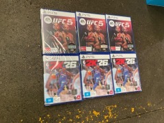 Bundle of Assorted PS5 Games