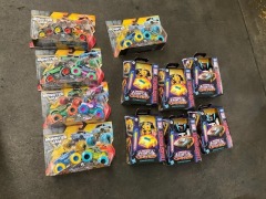 Bundle of Assorted Transformers and Monster Jam Toys