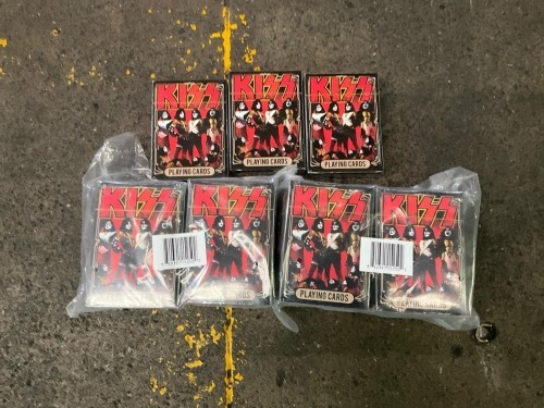 Bundle of 15 x Sets of KISS Playing Cards