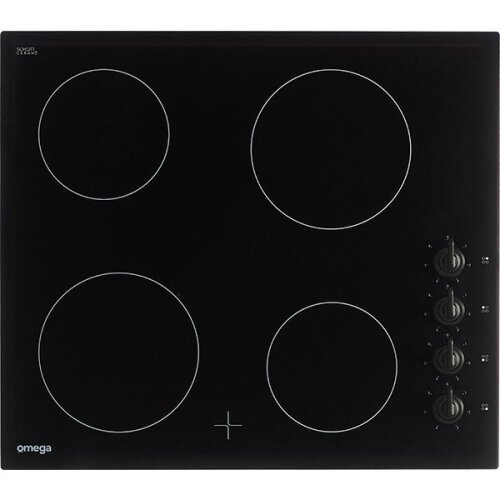 Omega 60cm 4 Zone Ceramic Cooktop OCC64KZTGG