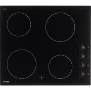 Omega 60cm 4 Zone Ceramic Cooktop OCC64KZTGG