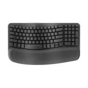 Logitech Wave Keys Wireless Ergonomic Keyboard (Graphite)