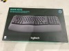 Logitech Wave Keys Wireless Ergonomic Keyboard (Graphite) - 2