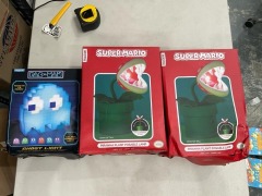 Bundle of Assorted Gaming Theme Lamps - Total RRP $130