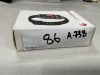 HUAWEI BAND 9 KIM-B19 STARRY BLACK FLUOROELASTOMER STRAP - 3