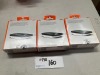 Bundle of 3 x Cygnett ChargeBase 15W Wireless Phone Charger (White) - Total RRP $ 149.85 - 2