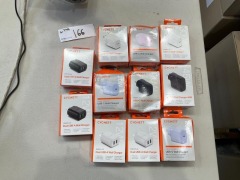 Bundle of Assorted Cygnett Wall Chargers - Total RRP $300