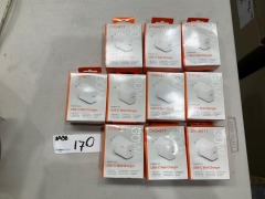 Bundle of 10 x CYGNETT - 30W USB-C WALL CHARGER WHITE - Total RRP $349