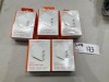 Bundle of 5 x Cygnett PowerPlus 45W Multi Port Wall Charger (White) - Total RRP $299