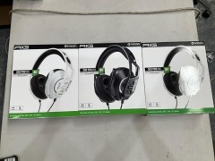 Bundle of 3 x RIG 300 Pro HX Gaming Headset's - Total RRP $192