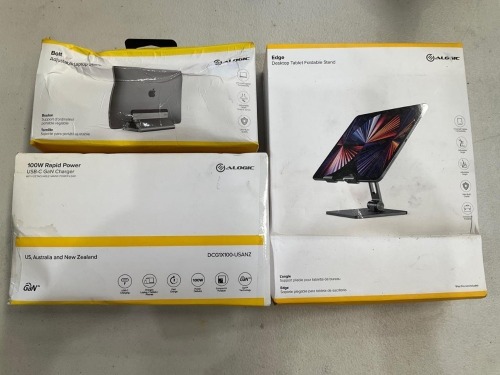 Bundle of Assorted Alogic Laptop and Tablet Accessories - Total RRP $260
