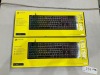 Bundle of 2 x Corsair K55 CORE RGB Gaming Keyboard (Black) - Total RRP $158