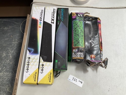 Bundle of Assorted Gaming Mousepad's - Total RRP $170