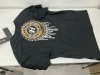 Bundle of 2 x The Mad Hueys - Cold One Short Sleeve Tee - Black - H424M01002 - Size M - Total RRP $99.98 - 2