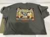 Bundle of 3 x The Mad Hueys - Short Sleeve Tee's - Assorted Styles and Colours - Size M - Total RRP $149.97 - 3