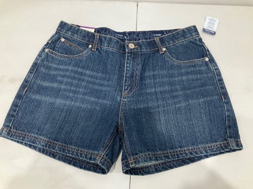 Wrangler Women's Ultimate Q Baby Booty Up Short - Z30 Mid Town Blue - XCP2336589 - Size 11
