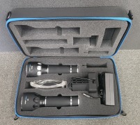 UV 365nm & White 400-700nm Forensic 2-Head Polilight Flare+2 Forensic Light Source (Torch) Kit - Australian RRP $4,500