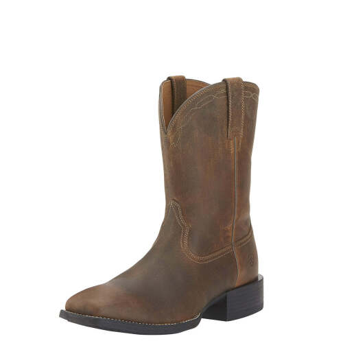 Ariat Men's Heritage Roper Wide Square Toe 10015288 - Powder Brown - EE Wide - Size US/10