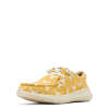 Ariat Women's Hilo Doodle 10061129 - Mustard Steer Heads - B Medium - SIze US/7