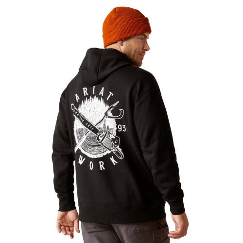 Ariat Rebar Workman Chainsaw Hood - Black - 10052057 - Size M