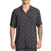 The Mad Hueys - Anchor Bones Woven Shirt - Black - H124M03006 - Size M