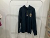 THE MAD HUEYS Tropical Caught Fk All Fishing Hooded Pullover - Navy - H225M08008 - Size 2XL - 2